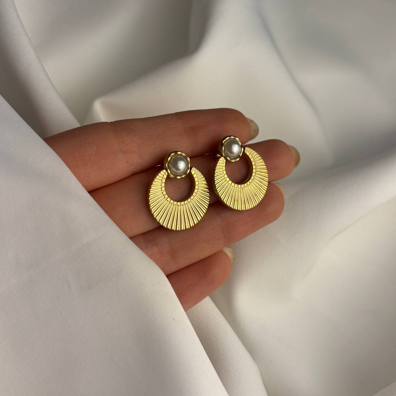 گوشواره استیل ژوپینگ کد31