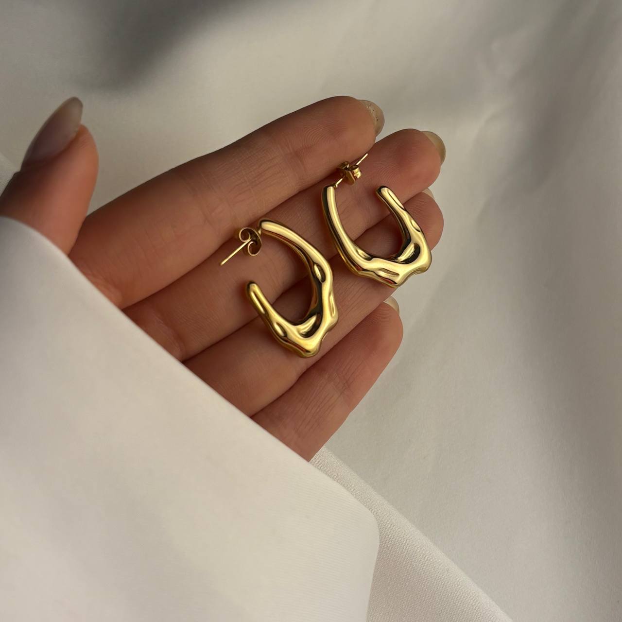 گوشواره استیل ژوپینگ کد32